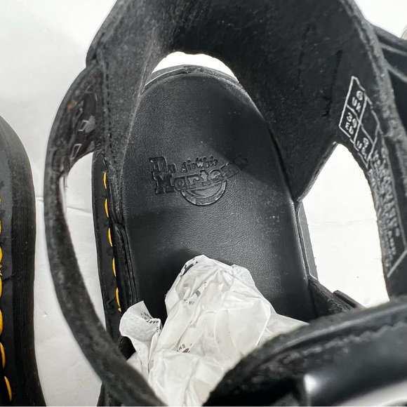 Dr MARTEN MACKAYE LEATHER STRAP SANDALS - Picture 11 of 16